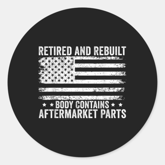 再構築された退職した体はアフターマーケット部分を含む ラウンドシール (正面)