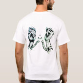 再洗礼アテイストは最高 Tシャツ (裏面)