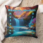 再燃Refireリフレッシュ呼吸装飾用クッション クッション (ブランケット)