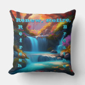 再燃Refireリフレッシュ呼吸装飾用クッション クッション (正面)