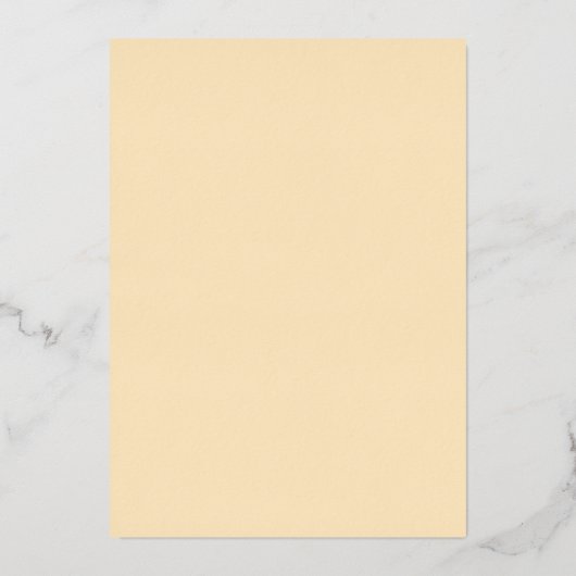 再生の黄金ユーカリ結婚プス 箔招待状 (裏面)