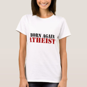 再生まれび無神論者 Tシャツ