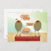 再生まれ度オリーブ ポストカード (正面/裏面)