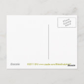 再生まれ度オリーブ ポストカード (裏面)