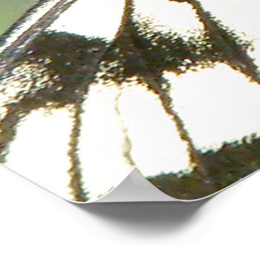 再生まれ度バタフライ聖書クリスチャンのポスター ポスター (角)