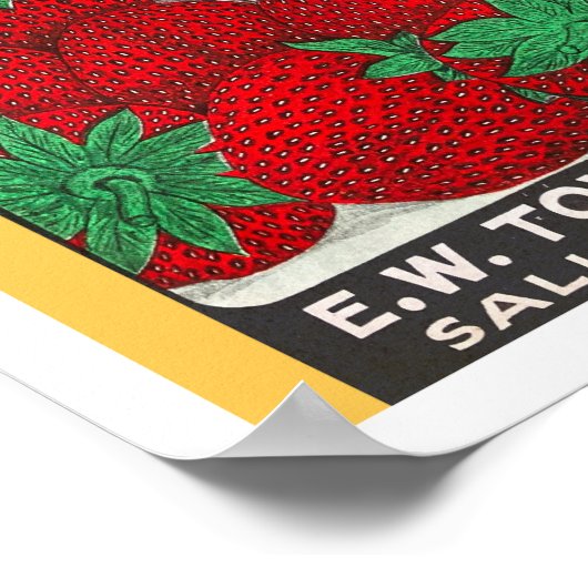 再生アート:シードカタログ1936 ポスター (角)