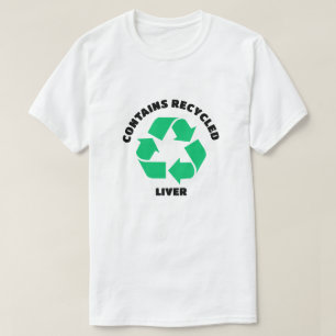 再生カスタマイズ部品にライトを移植する Tシャツ