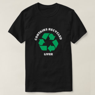 再生カスタマイズ部品を移植する Tシャツ