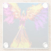 再生ガラスコースター ガラスコースター (裏面)