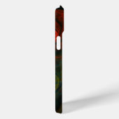 再生グリーン抽象芸術アート Case-Mate iPhoneケース (裏面 / 右)