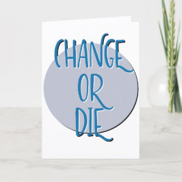 再生スローガンの記念日の変更または死亡 カード