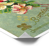 再生ファインアート: C1915誕生日はがき ポスター (角)