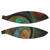 再生ブルー抽象芸術アート バスケットボール (パネル)