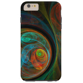 再生ブルー抽象芸術アート iPhone 16 PROケース