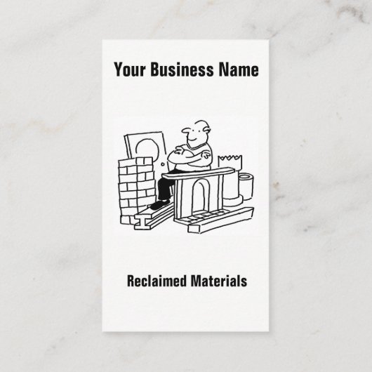 再生マテリアル漫画の名刺 名刺 (裏面)