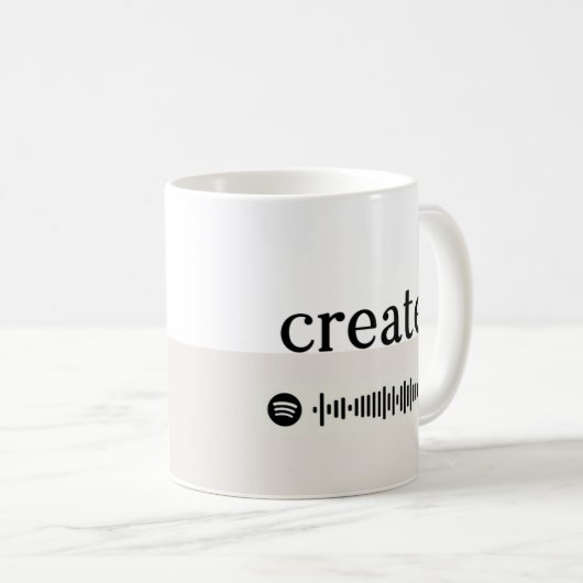 再生リストの作成+指定 コーヒーマグカップ (正面右)