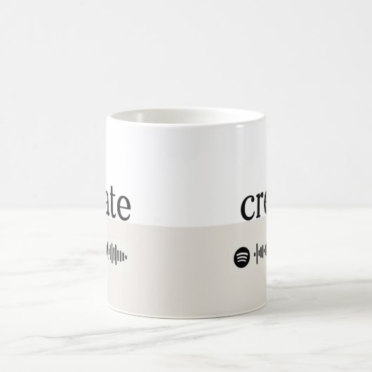 再生リストの作成+指定 コーヒーマグカップ (中央)