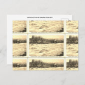 再生ヴィンテージはがきアトール,マス ポストカード (正面/裏面)