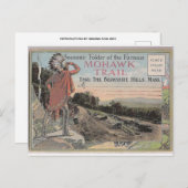 再生ヴィンテージはがきモホーク跡,マス ポストカード (正面/裏面)