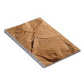 再生包装紙。テクスチャ。 ノートブック (右側)