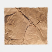 再生包装紙。テクスチャ。 フリースブランケット (正面(横))