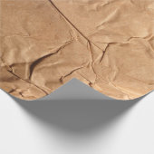 再生包装紙。テクスチャ。 ラッピングペーパー (角)