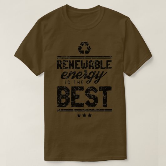 再生可能エネルギー43 Tシャツ (デザイン正面)