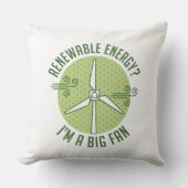 再生可能エネルギー アウトドアクッション (正面)