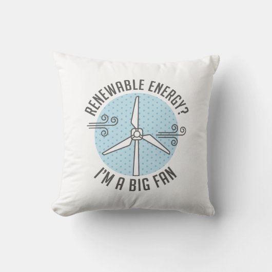 再生可能エネルギー クッション (正面)