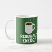 再生可能エネルギー コーヒーマグカップ (左)