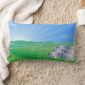 再生可能エネルギー ランバークッション (ブランケット)