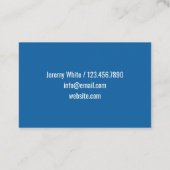 再生可能エネルギー 名刺 (裏面)