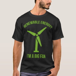 再生可能エネルギー Tシャツ