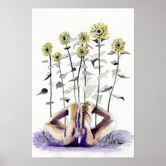 再生成、プリント ポスター (正面)