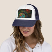 再生抽象芸術アートハット キャップ (インサイチュ)