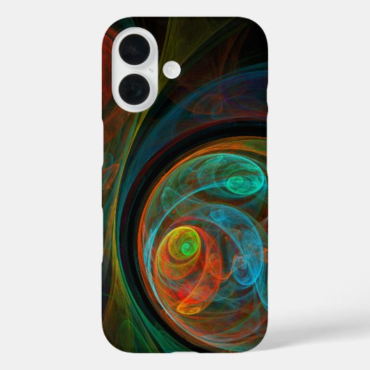 再生抽象芸術アート Case-Mate iPhoneケース (裏面)