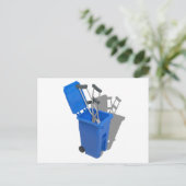 再生松葉杖082010 ポストカード (スタンド正面)