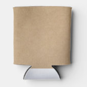 再生紙テクスチャ 缶クーラー (正面)