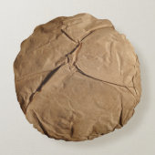 再生紙:エコフレンドリーテクスチャ。 ラウンドクッション (裏面)