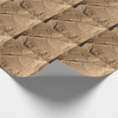 再生紙:エコフレンドリーテクスチャ。 ラッピングペーパー (角)