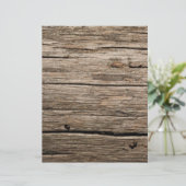 再生素朴バーンボードスクラップブック紙 (スタンド正面)