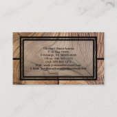 再生素朴木家具事業 名刺 (裏面)