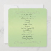 再生結婚の露 招待状 (裏面)