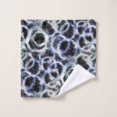 再生藍絞り： バスタオルセット (ウォッシュタオル)