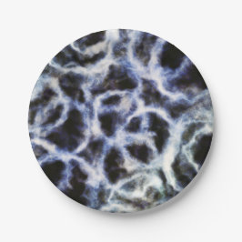 再生藍絞り： ペーパープレート