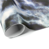 再生藍絞り： ラッピングペーパー (ロールコーナー)