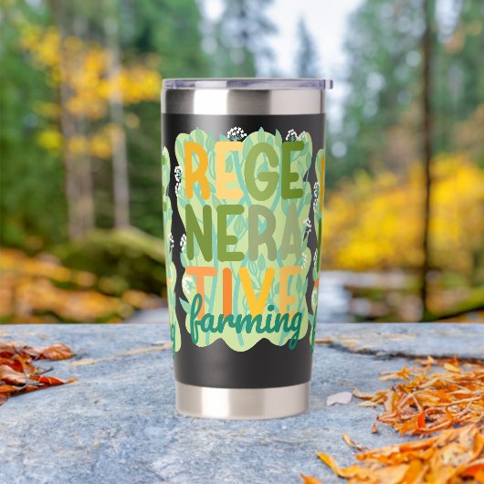 再生農業健康リビンググリーン 保温保冷タンブラー (アウトドア)