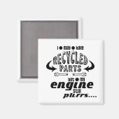 再生部品が使用されているがエンジンが使用 マグネット (正面/裏面)