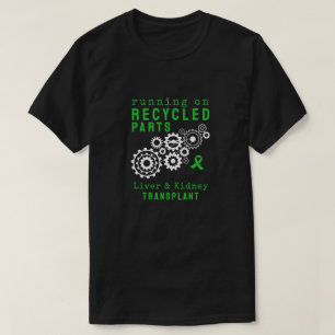 再生部品の移植ステームパンクギアカスタム Tシャツ