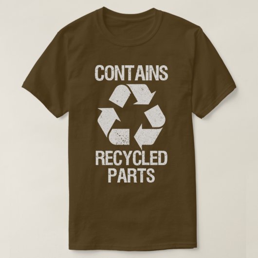 再生部品の臓器提供 Tシャツ (デザイン正面)